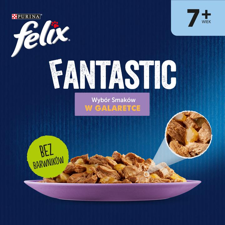 Produktbild Felix Gemischte Vielfalt (Adult, Senior, 12 Stk., 1020 g)