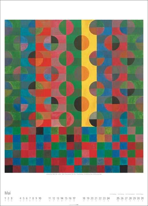 Image du produit Bauhaus Kalender 2026 (49 x 68 cm, Allemand, Anglais)