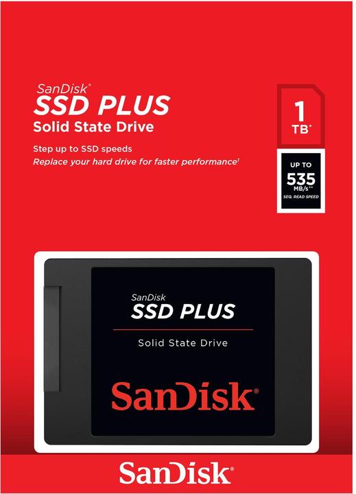 Immagine prodotto SanDisk SSD Plus (1000 GB, 2.5")