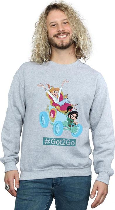 Image du produit Disney - Sweat WRECK IT RALPH CINDERELLA AND VANELLOPE - Homme (XL)