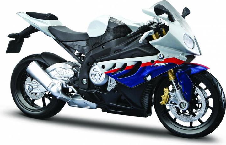 Actual product image Maisto Motorbike BMW S 1000 RR 1/12
