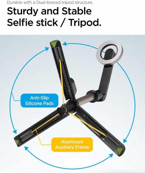 Produktbild Spigen Selfie Stick Wondersnap MagFit S570W Kompatibel