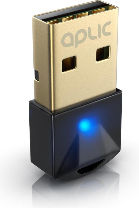 Produktbild Aplic USB Bluetooth 5.0 Stick Nano, mini BT5.0 Dongle / Adapter, für PC & Laptop, Empfänger & Sender (Sender & Empfänger)