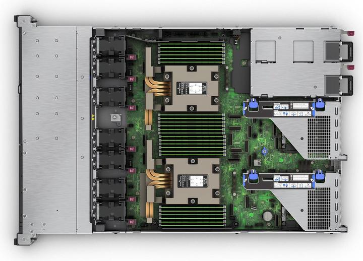 Produktbild HPE ProLiant DL365 Gen11 AMD EPYC 9124 3.0GHz 16c 64GB-R 8SFF MR408i-o 2x480GB SATA SSD 2x1000W PS E (Amd Epyc 9124, 64 GB, Rack Server)