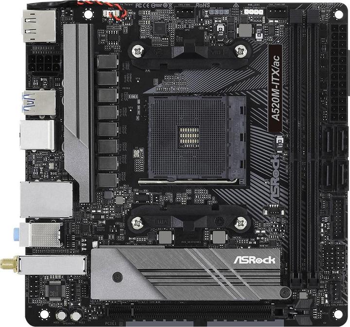 Produktbild AsRock A520M (AM4, AMD A520, Mini-ITX)