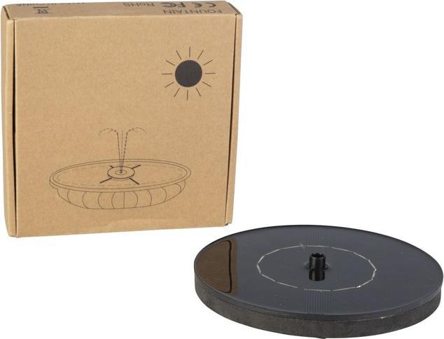 Produktbild MICA Living Solar Springbrunnen - aus Kunststoff - ca. 16 x 3 cm