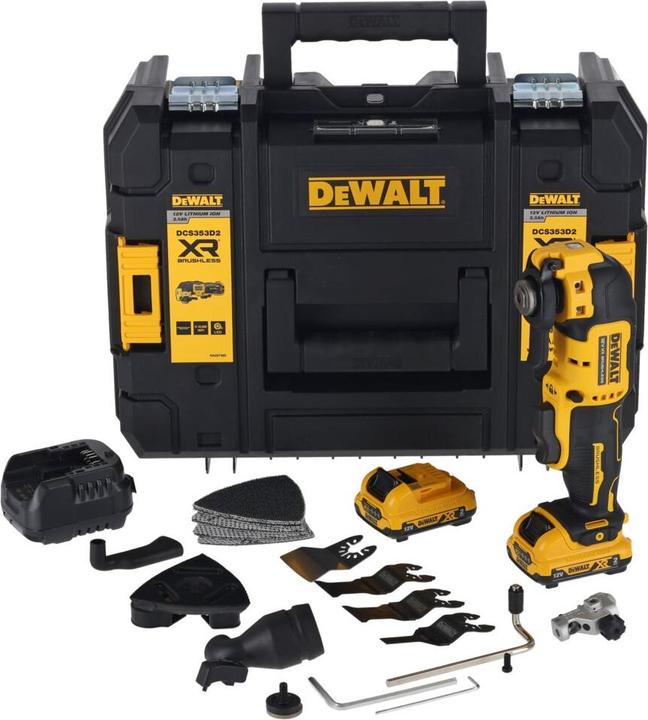 Produktbild DeWalt AkkuMultiTool, 12V / 2Ah