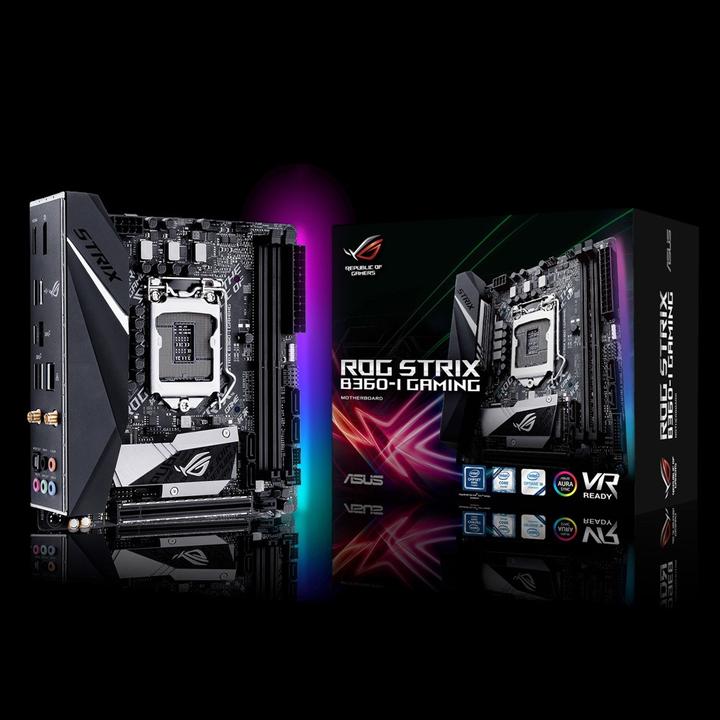 Produktbild ASUS ROG Strix B360-I Gaming (LGA 1151, Intel B360, Mini-ITX)