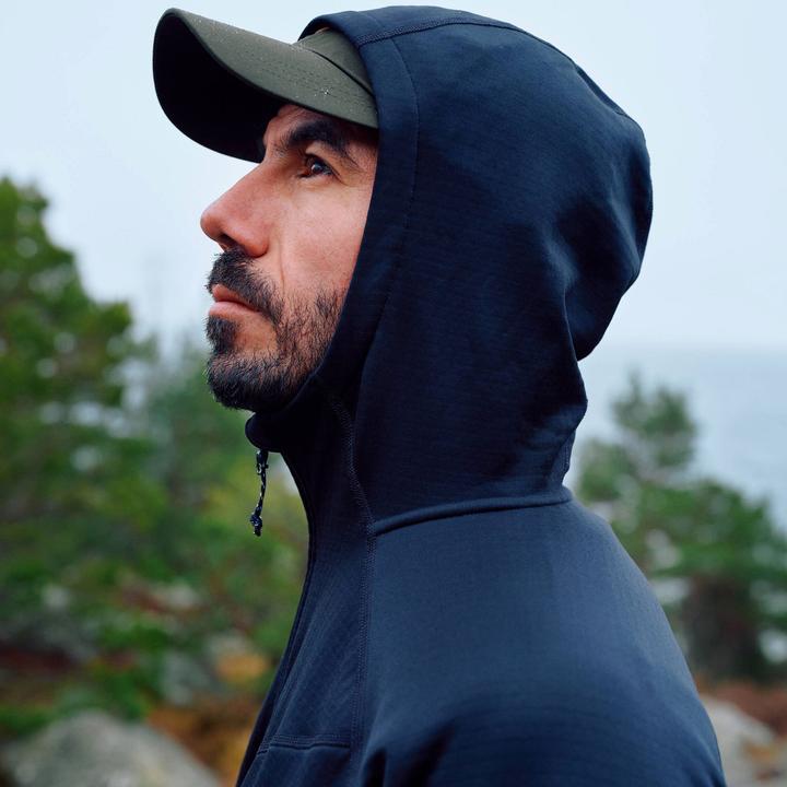 Actual product image Fjällräven Abisko Grid Fleece Hoodie (XL)