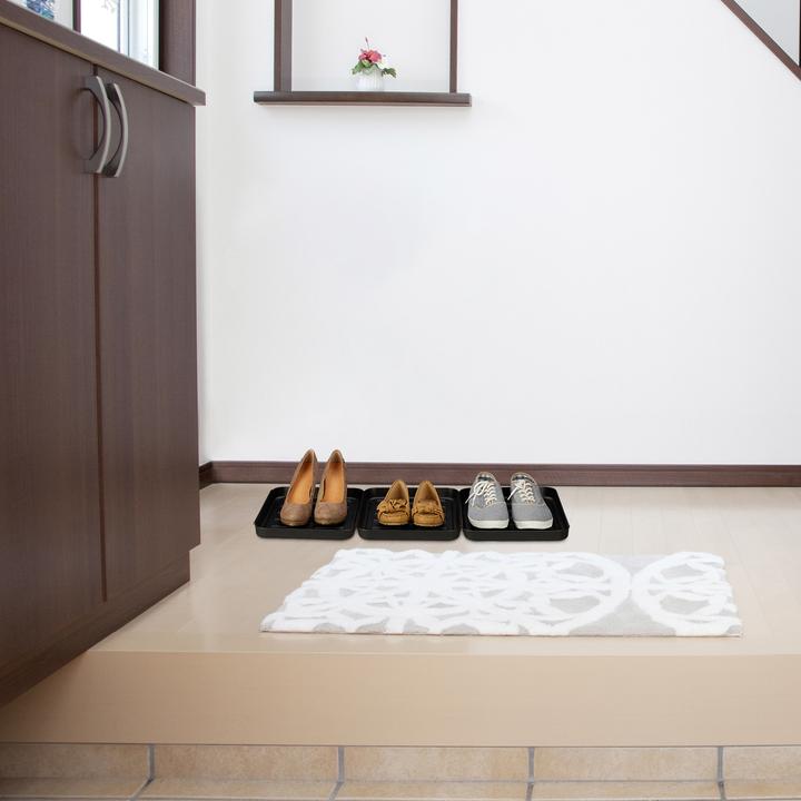 Actual product image Relaxdays Shoe Tray Set (35 x 27 x 3 cm)