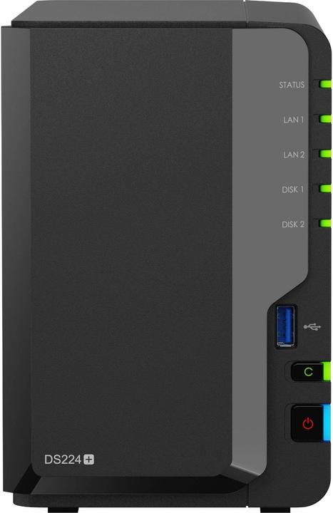 Immagine prodotto Synology DS224+ (2 x 16 TB, Synology HAT 33xx)