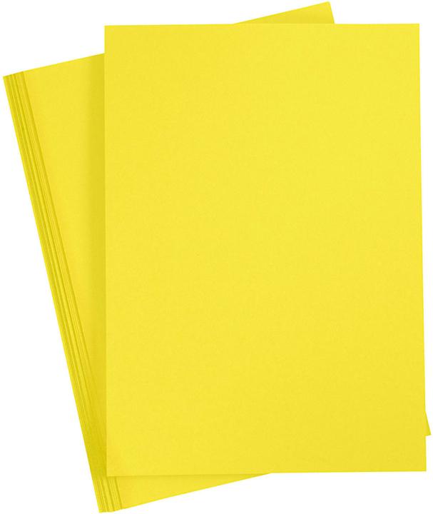 Produktbild Creativ Company Gekleurd Karton Sun Yellow A4, 20 vel (180 g/m², 20 x)