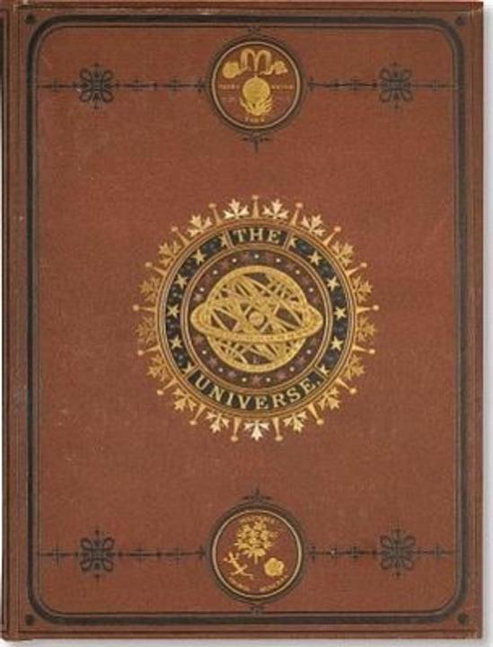 Image du produit Press carnet de notes cousu Cosmos (À rayures, Couverture rigide)