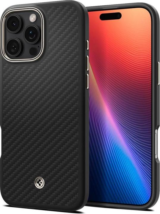 Actual product image Spigen Enzo Aramid Mag (Apple iPhone 16 Pro)
