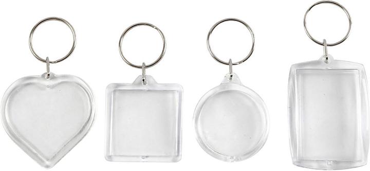 Produktbild Creativ Company Sleutelhanger Vormen, 4st.