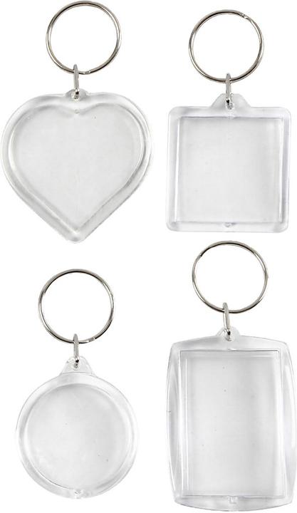 Produktbild Creativ Company Sleutelhanger Vormen, 4st.