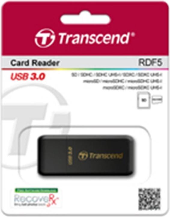 Actual product image Transcend Card Reader F5 USB3.0 (USB 3.1)