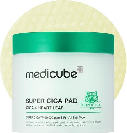 Medicube Super Cica Pad Cica X Heart Leaf Vegan Certified 70 Pads (Reinigungstücher)