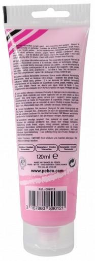Immagine prodotto Pebeo Decocrème Colore acrilica opaco (Rosa indiano, 120 ml)