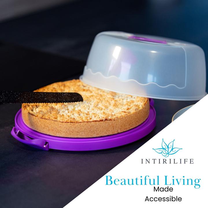 Actual product image Intirilife Cake transport container