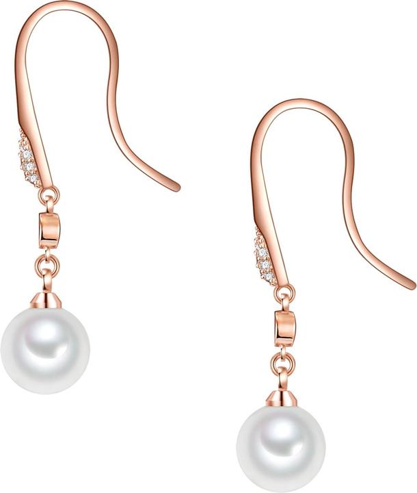 Immagine prodotto Lulu & Jane Donna Ottone Vetro Conchiglia Nucleo Perla Oro Rosa - 29623 (Ottone)