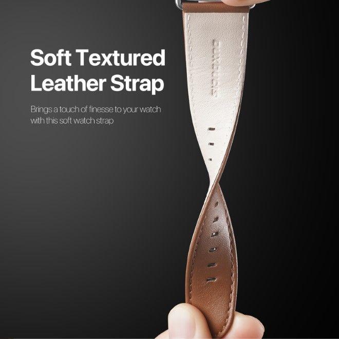 Actual product image Dux Ducis YS Series (45 mm, 44 mm, 42 mm, 49 mm, Genuine leather)