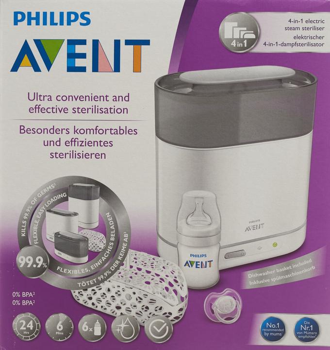 Immagine prodotto Philips Avent Sterilizzatore a vapore 4 in 1