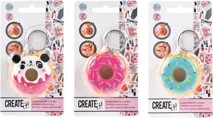 Produktbild Create It! Schaffe es. Schlüsselanhänger Donut mit Lippenbalsam