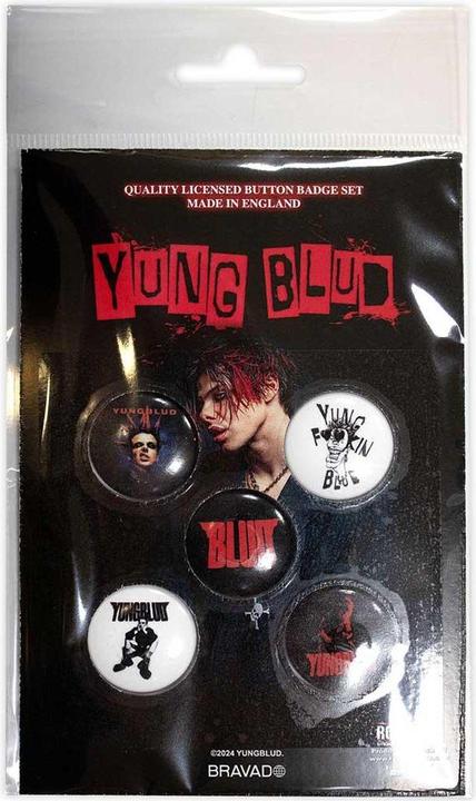 Actual product image Yungblud Logo Badge (Pack of 5)