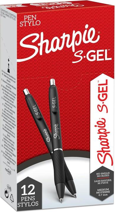 Sharpie Gelschreiber (Black, 12 x)