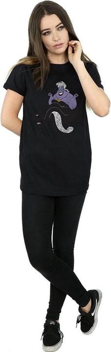 Actual product image The Little Mermaid Womens/Ladies Ursula Cotton Boyfriend T-Shirt (S)
