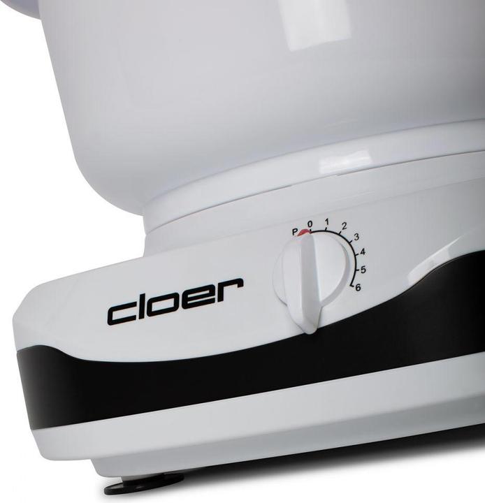 Image du produit Cloer Cloe Robot de cuisine 7001 650W wh/bk (650 W)