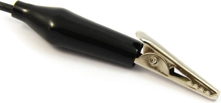 Actual product image Purecrea 10 pcs. test leads with crocodile clips in different colours