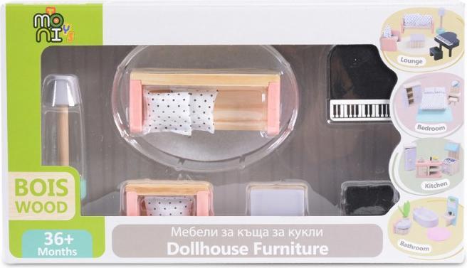Actual product image Moni Wooden Doll Furniture Living Room 4011