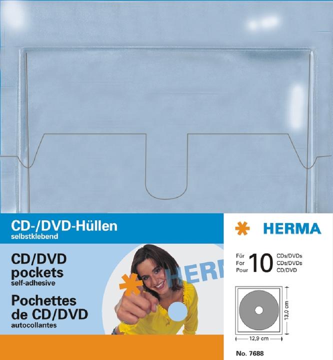 Produktbild HERMA CD/DVD Hüllen