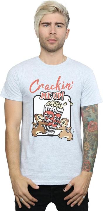 Actual product image Disney Mens Chip N Dale Crackin Me Up T-Shirt (3XL)