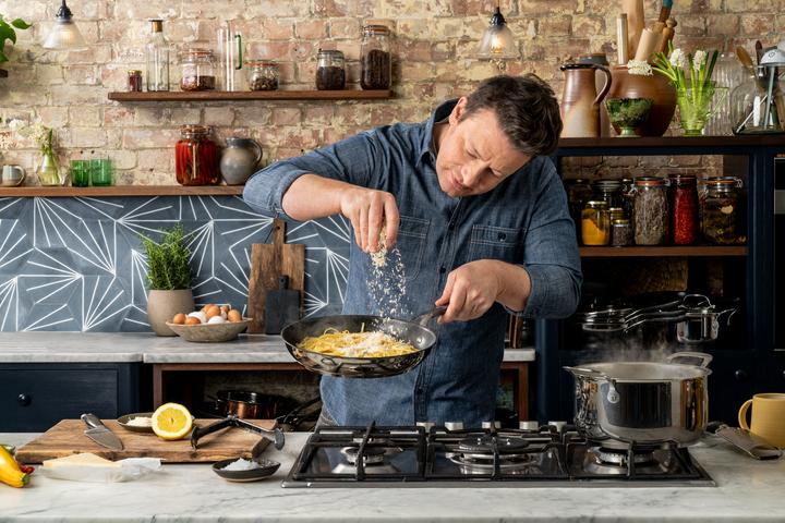 Actual product image Tefal Jamie Oliver Kitchen Essentials (20 cm, Frying pan, Stainless steel)