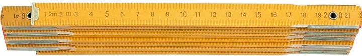Actual product image Toya Folding Massband 2 m Wood Yellow