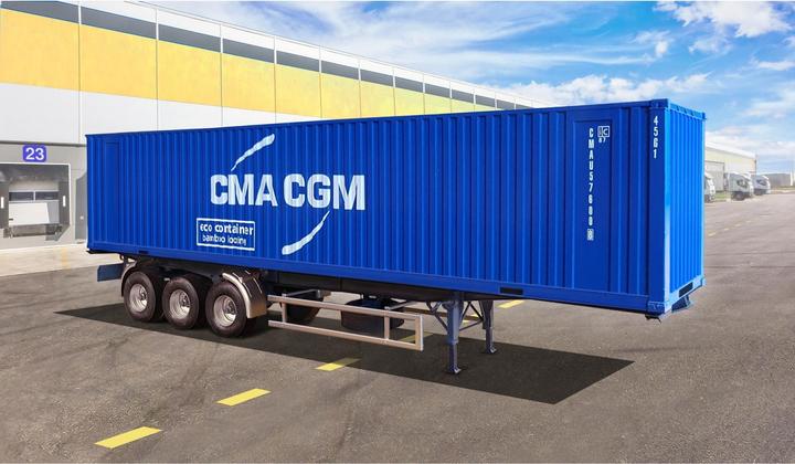 Produktbild 1:24 Container Auflieger 40Ft