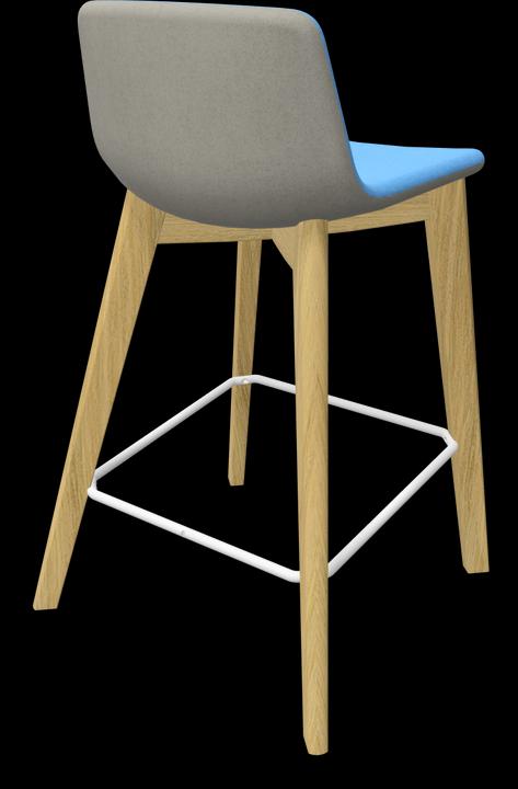 Actual product image Narbutas Twist & Sit Bar Stool