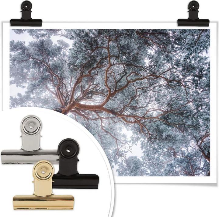 Produktbild Trenddeko Baum im Winter (100 x 80 cm)