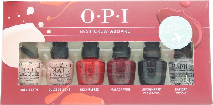 Produktbild OPI Best Crew Abroad 6 Piece Nail Polish Gift Set For Women
