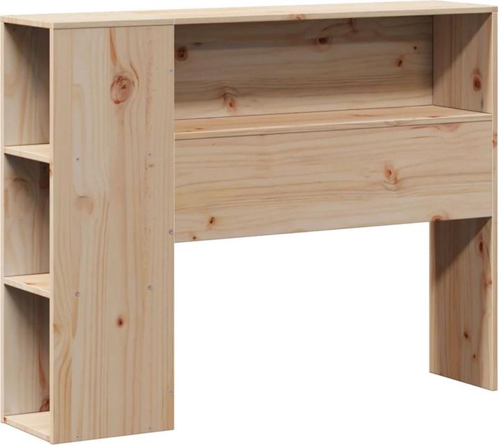 Productafbeelding VidaXL Massief houten bed Houten bed met plank zonder matras 90x200cm grenen (90 x 200 cm)