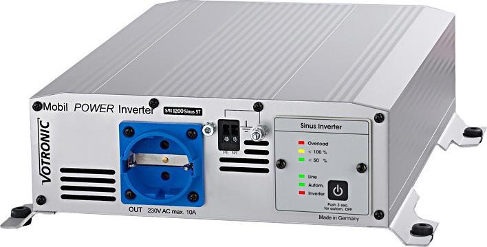 Actual product image Votronic 3177 SMI 1200 12V/230V ST MobilePower Inverter