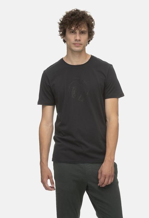 Actual product image Ragwear PHARELLO REMAKE T-shirt Short-sleeved shirt with round neckline and cool headphone print (XL)