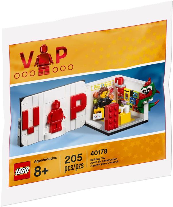 Actual product image LEGO Promotional Exclusive Iconic VIP Set (40178)