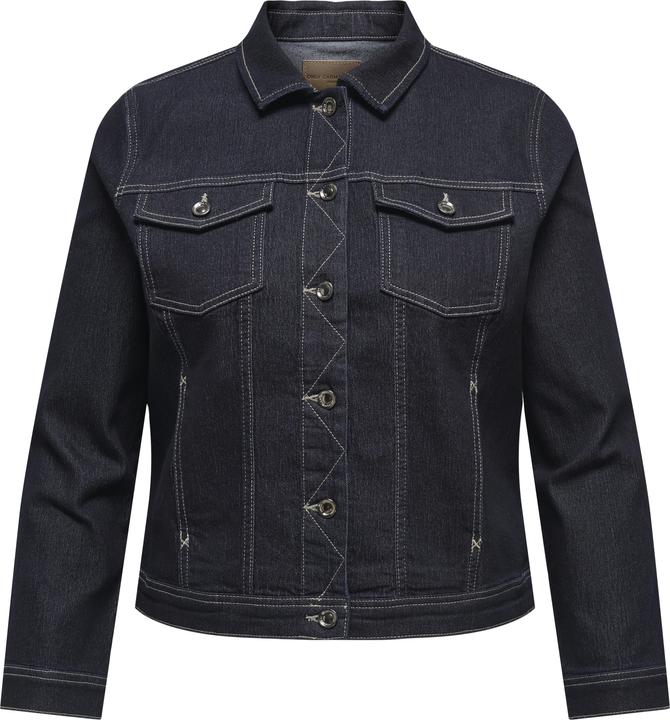 Immagine prodotto Only Polsini con colletto a scomparsa e giacca con bottoni in denim (44)
