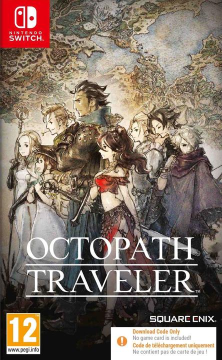 Actual product image Square Enix Octopath Traveler (Code in Box) (Switch, EN)