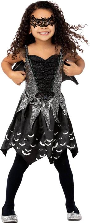 Image du produit Smiffys Costume de fée chauve-souris sombre pour fille (128, 134, 130 B)