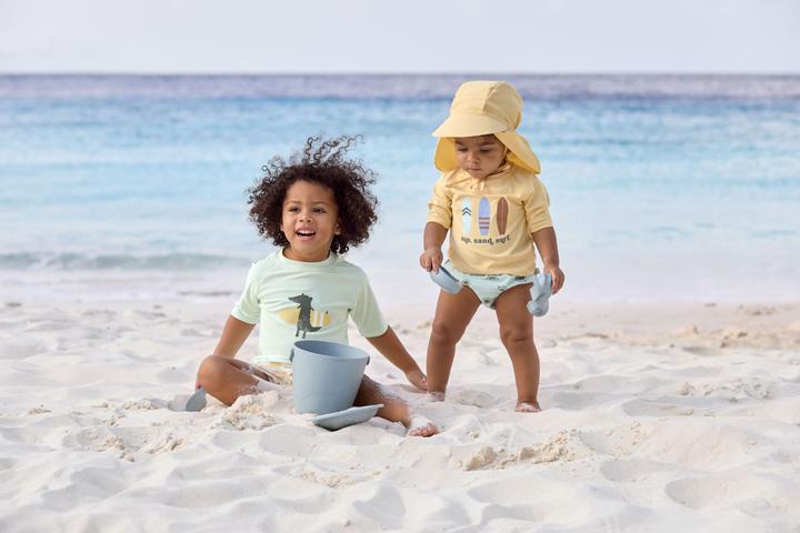 Actual product image Lässig Baby-Bademode Bade-Shirt LSF Short Sleeve Rashguard - Surfboards (80)